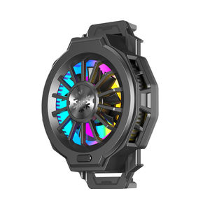 <span class=keywords><strong>พัดลม</strong></span>ระบายความร้อนมือถือแบบยืดหยุ่น Leizun Semiconductor พร้อมไฟ RGB LED พอร์ต Type-C สำหรับเล่นเกมส์มือถือ ไลฟ์สด และวิดีโอบล็อก - Product Image 6