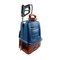 Pulvérisateur à batterie lithium 15 litres, autonettoyant, à vitesse variable, avec tuyau détachable