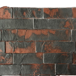 Briques murales d'extérieur flexibles, pilier rond en laiton, carrelage - Product Image 2