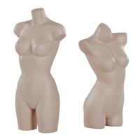Moda femenina Lencería Tienda de ropa Señora Modelos de exhibición Mujer Parte superior inferior Medio cuerpo Ropa interior Maniquí Torso Muñeca