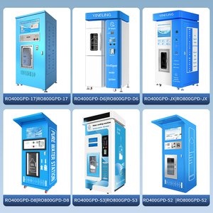 Chuyên nghiệp công suất lớn ngoài trời nước uống trực tiếp máy bán hàng tự động Hệ thống thanh toán tiền xu tích hợp lọc nước - Product Image 4