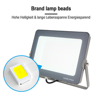 Projecteurs étanches IP66 portables intelligents KCD linéaires 150w 200w 400w 1000w faisceau étroit CRI 95 LED haute luminosité projecteur marin