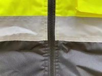 Veste de sauvetage personnalisée pour officier de sécurité en hiver, uniforme de travail chaud, imperméable et coupe-vent pour travailleur de nettoyage