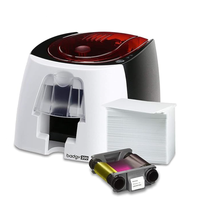 Printer Kartu ID Plastik PVC Sublimasi Warna Satu Sisi Evolis Badgy200 Termurah dan Laris