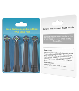 Lot de <span class=keywords><strong>8</strong></span> têtes de <span class=keywords><strong>brosse</strong></span> à dents électriques pour nettoyage en profondeur, pour la série Oralb <span class=keywords><strong>IO</strong></span>, usage domestique - Product Image 5