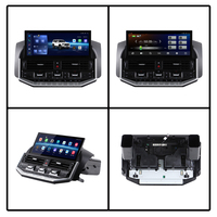 Autoradio Foforfor 12,3 pouces pour Toyota Land Cruiser 2008-2021, Carplay Android15, navigation GPS, lecteur multimédia stéréo, 7862 DSP 4G