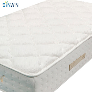 Matelas en mousse respirante haute densité avec ressorts ensachés anti-déformation et design à dessus rigide - Product Image 2