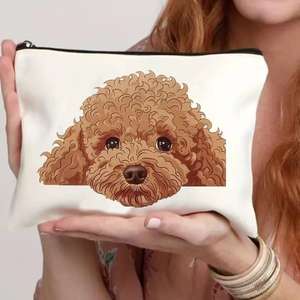 Veterinarian Gift Vet <b>Tech</b> Appreciation Gift Vet Doctor Nurse Zipper Pouch Makeup <b>Bag</b> - Product Image 5