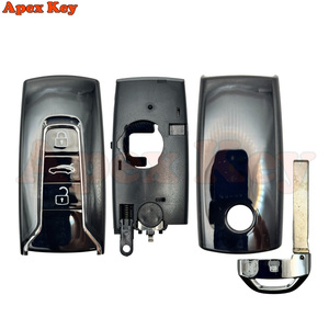 Boîtier de clé de voiture à 3 boutons pour Volkswagen VW MLB Magotan B8 Passat Touareg 2017 2018 2019 2020 2021 - Product Image 3