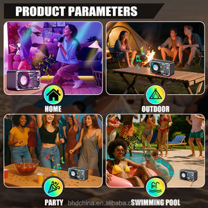 Sıcak satış şeffaf açık <span class=keywords><strong>BlueTooth</strong></span> hoparlör renkli ev Surround ses hoparlörler hoparlör kutusu - Product Image 6