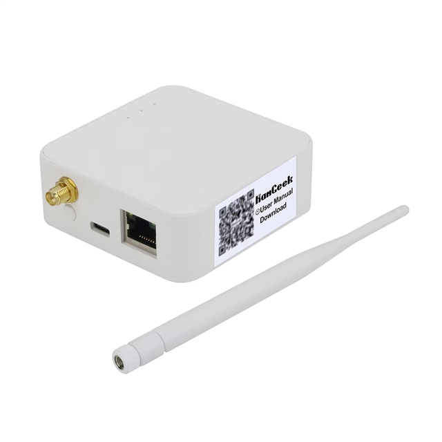 GGDX HamGeek POE Zigbee 3.0 Coordinator Router WiFi Gateway (White) Module for CC2652P to MQTT