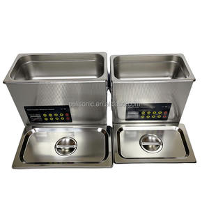 <span class=keywords><strong>Nettoyeur</strong></span> à ultrasons 40kHz <span class=keywords><strong>15L</strong></span> 180W/360W Machine de nettoyage à ultrasons avec élément chauffant numérique à puissance réglable de 450W - Product Image 2