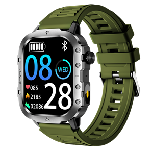 Neuheit H12 Modische Smartwatch für Herren mit BT-Anruf, Android/IOS-kompatibel, Blutsauerstoff- und Herzfrequenzmessung, Fitness- und Sport-Tracking - Product Image 3