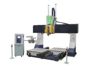 5 trục CNC gia công và chế biến trung tâm gỗ ghế trở lại 5-trục CNC phay router máy - Product Image 3