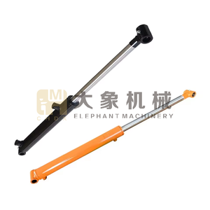 Высокоэффективный гидроцилиндр для подъемной стрелы гусеничного погрузчика, усиленный, с V-образным уплотнением, удлиненным ходом, крепление типа «крюк» - Product Image 3