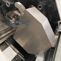 Tour CNC à banc incliné horizontal automatique en métal, axe Y TCK56Y, centre de tournage Fanuc avec 12 stations à outils, garantie 1 an BST