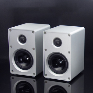 OEM ODM Loa Thụ Động CNC Hợp Kim Nhôm 3 Inch Loa Giá Sách Để Bàn Âm Thanh HiFi Loa Khuếch Đại Loa Âm Thanh Một Cặp - Product Image 2