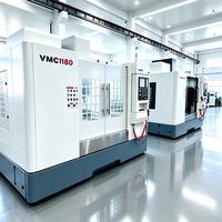 Centre d'usinage vertical CNC Fanuc VMC1160, grande table 1200x600mm, fraiseuse automatique de haute précision pour pièces aérospatiales