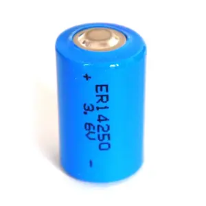 リチウムイオン電池ER142501200mahリチウム1/2 AA 3.6V LiSOCl 2電池卸売・ドロップシッピング
