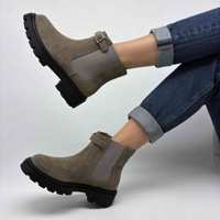 Vente directe d'usine, bottes à lacets décontractées confortables personnalisées pour femmes, cuir véritable, été automne