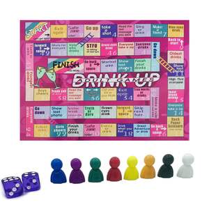 Op Maat Gemaakte Volwassen Paar Game Night Met Dobbelkaart Sex Monopoly Game Adventure Adult Love Couple Game Game - Product Image 2