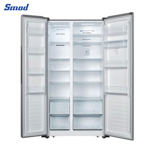 Réfrigérateur-congélateur côte à côte noir en acier inoxydable 436L 220V/50Hz, sans givre, économe en énergie, le plus vendu pour usage domestique - Product Image 3