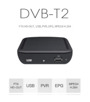 Receptor de TV Digital Terrestre DVB-T2 Full HD de Fábrica OEM/ODM, Buen Precio, Android 4.2, 5000 Canales, Garantía de 12 Meses