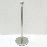 Poteau de Sécurité Rétractable en Acier Inoxydable pour Gestion de File d'Attente, Barrière de Bureau, Poteau de Sécurité pour File d'Attente