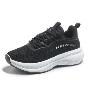 K2509 moda mujer encaje-up frente caminar zapatillas cómodas deporte al aire libre zapatillas - Product Image 1