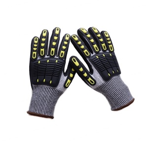 Guantes de Seguridad HPPE Aprobados por ANSI, Recubiertos de Nitrilo, Resistentes a Impactos TPR, para Escalada en Roca, Resistentes a Impactos Mecánicos, para Fábrica, Venta al Por Mayor - Product Image 6