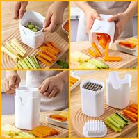 Coupe-frites, Hachoir à légumes, Coupe-oignons, Hachoir alimentaire, Coupe-dés pour pommes de terre