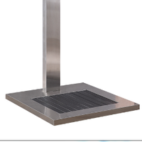 Colonne de douche extérieure en acier inoxydable en gros avec tapis de bain plage jardin piscine pluie douche extérieure