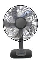 Ventilateur de table oscillant à 3 vitesses avec grille métallique de 16 pouces, pales en plastique et moteur en cuivre pur pour le marché d'Afrique et d'Asie du Sud-Est