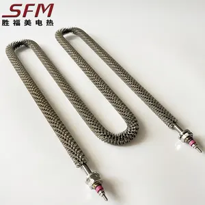 SFM Electrical Resistance Heat Exchange Immersion Tubular Heater Fin Heating Tube