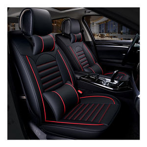 Ademend Autostoel Protector Polyester Universele Autostoel Lederen Cover Set - Product Image 1