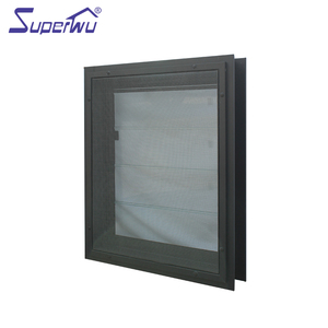 Finestra a Persiana in Alluminio con Vetro Antiuragano dal Design Moderno in Vendita Finestre Vetrate a Jaluzie - Product Image 2