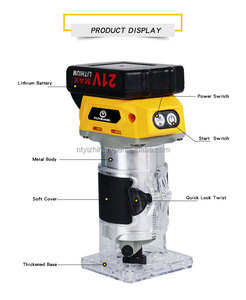 Machine à dégauchir le bois 800W 21V à batterie lithium, vente directe usine, outil de travail du bois - Product Image 5