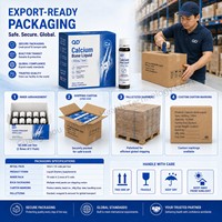 Complément Alimentaire Liquide pour les Os, Sans Sucre, Sans OGM, 600mg 10ml, Marque Privée, Certifié GMP, pour la Santé Osseuse, OEM