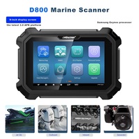 OBDSTAR D800 A+B+C+D Configuration complète Outil de diagnostic marin Scanner Iscan pour Jet Ski Hors-bord Intérieur-bord Générateur