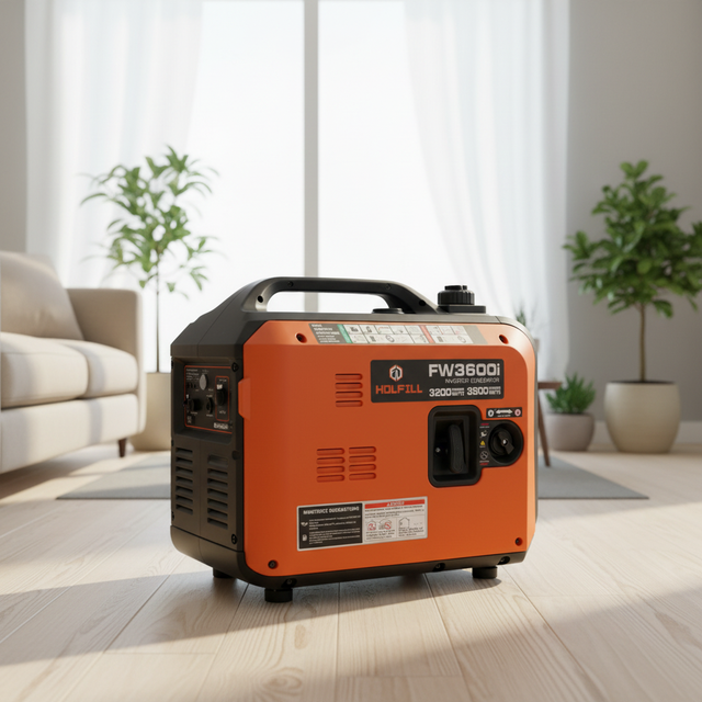Super Quiet 220V 50/60Hz 3200W 3500W 4-Stroke Eco-Friendly Petrol Powered Portable Inverter Generator for Home Use