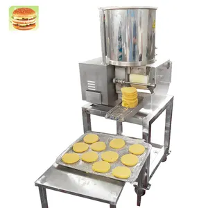 Linea di produzione di pepite di carne della macchina dell'hamburger del tortino Mini macchina per fare l'hamburger da vendere