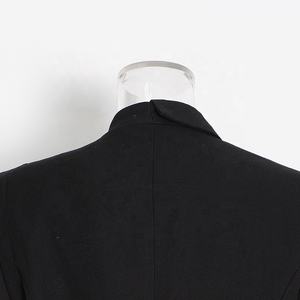 2025 nouveau Design industrie lourde à manches longues gland asymétrique automne col en v mince mi-long costume <span class=keywords><strong>Blazer</strong></span> femme 2023 - Product Image 5