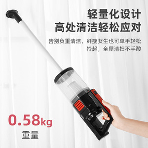 <b>Handheld</b> Cordless <b>Vacuum</b> Cleaner 0.5L 12V Rechargeable High Suction Power For Home And Car Cleaning - Product Image 5