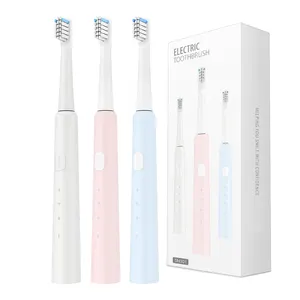Ipx7 Waterdichte Foodgrade Slimme Sonische Elektrische Tandenborstel Oplaadbare Trillende Automatische Tandenborstel