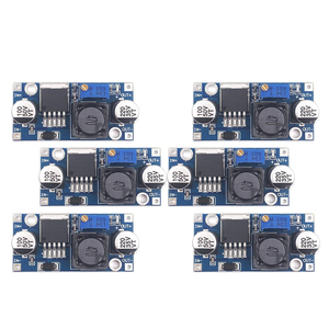 โมดูลแปลงไฟแบบ DC-DC Buck Converter รุ่น LM2596 4-40V เป็น 1.25-37V ปรับแรงดันไฟฟ้าได้ สำหรับประกอบเอง (DIY) - Product Image 1