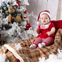 Décoration de Noël en neige, neige artificielle en fibres, neige en coton moelleuse pour décoration intérieure, couvertures de neige ignifuges pour l'hiver