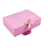 Boîte d'emballage en carton ondulé rigide pliable recyclable OEM à bas prix pour bougies, portefeuilles, gâteaux, chocolats, expédition, avec pelliculage brillant