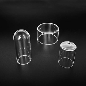 Juego de Vasos de Cuarzo de Sílice Fundida de Alta Pureza, Material de Vidrio de Cuarzo Transparente para Análisis Químico e Investigación de Laboratorio - Product Image 4