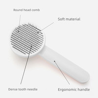 Peigne de toilettage spécial pour chiens et chats, durable, pour l'élimination des poils flottants, vente en gros
