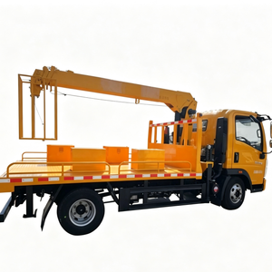 Camion grue Howo 6x4 à prix d'usine, grue à flèche télescopique de 10-12 tonnes, véhicule de transport à bras droit à vendre - Product Image 1